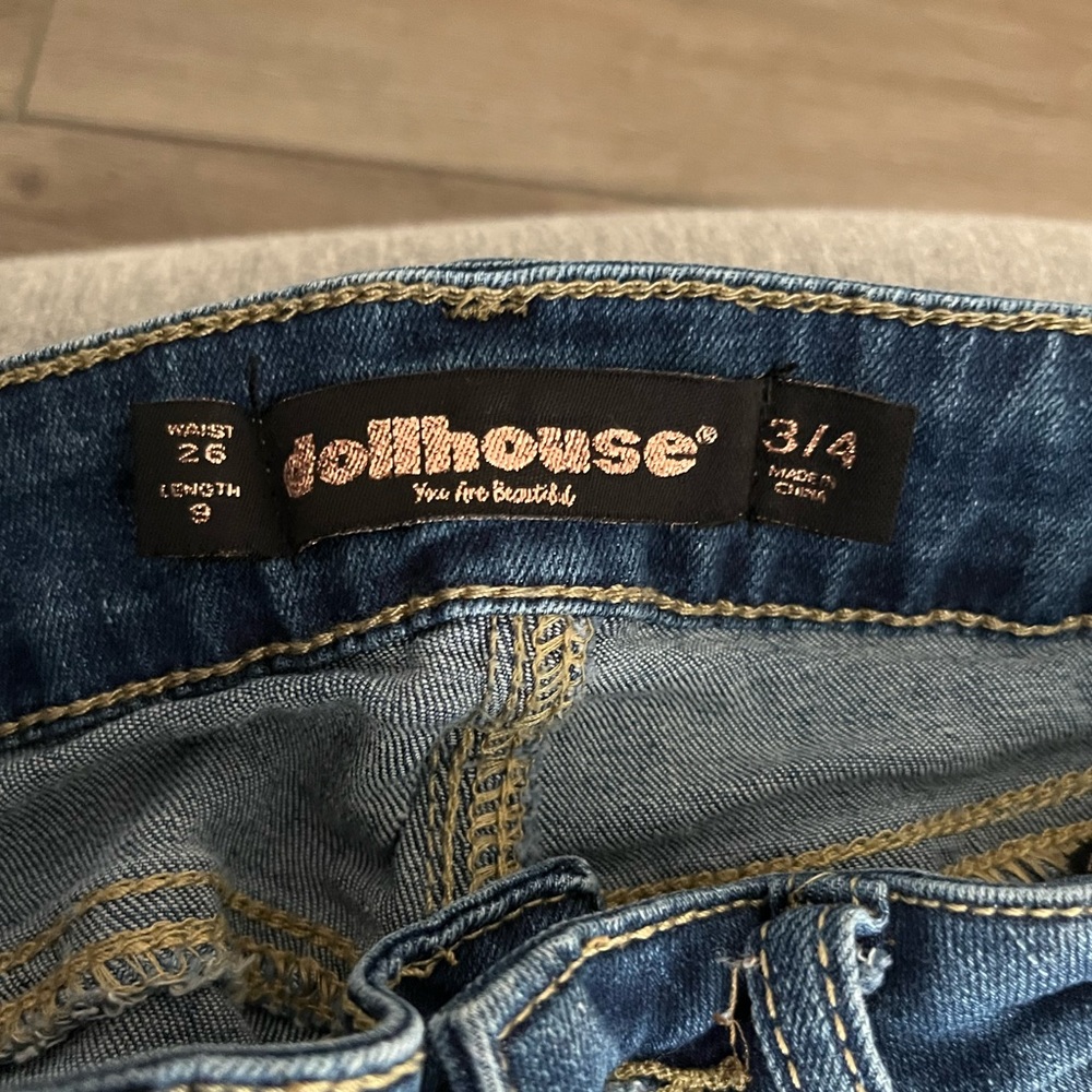 girls denim shorts